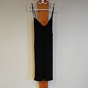 LACAUSA Black Mini Dress